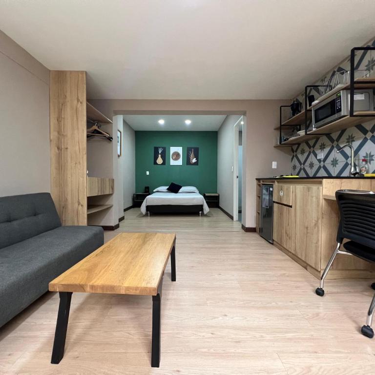 Económico alojamiento en Medellín por días - A102 By Roots Rentals - Apartamento de 1 dormitorio - 2