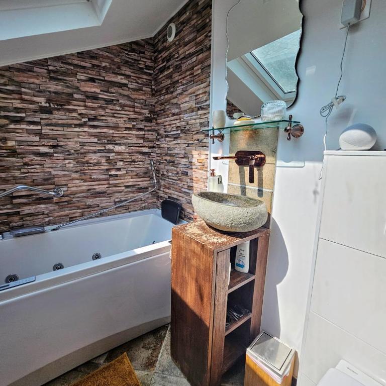 2 Appt MédiéLounge ou MédiéOld, Parking Vue magnifique par Beds76 - Appartement 1 Chambre - 13