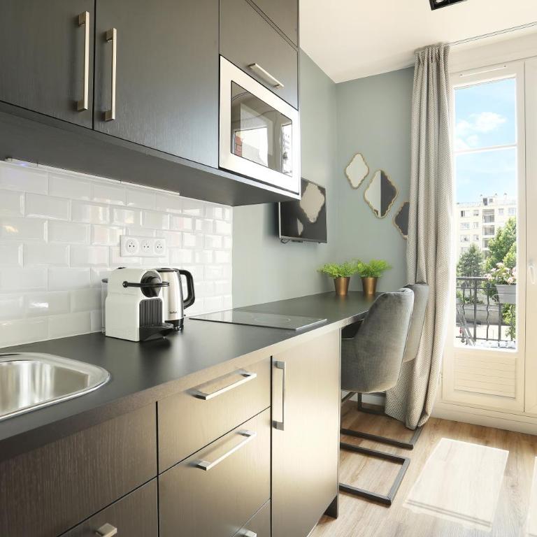 YAYS Paris Zola by Numa - Studio Moyen avec Cuisine et Balcon - 9