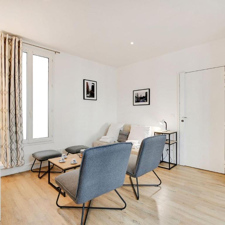 Séjour parisien pour 4, près de Montmartre - Appartement 2 Chambres - 6