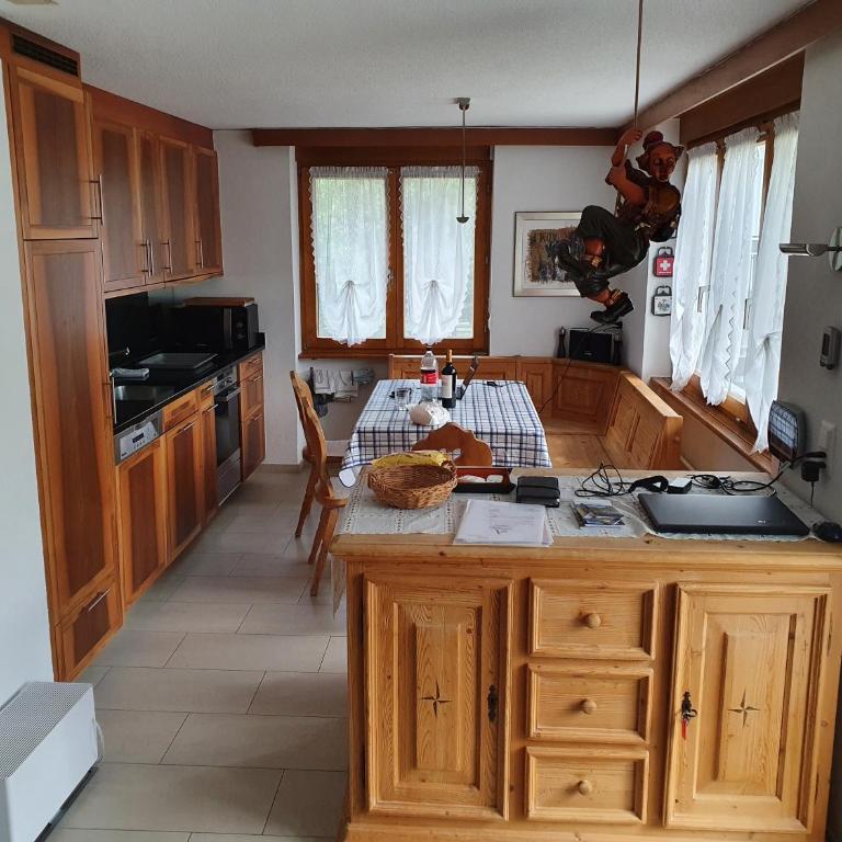Strahlhorn - Apartment mit Blick auf die Berge - 15