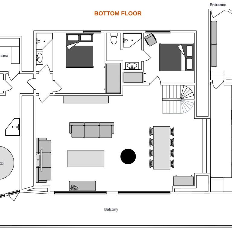 Luxurious Chalet Apartments - Chalet Serendipité - Penthouse - 14