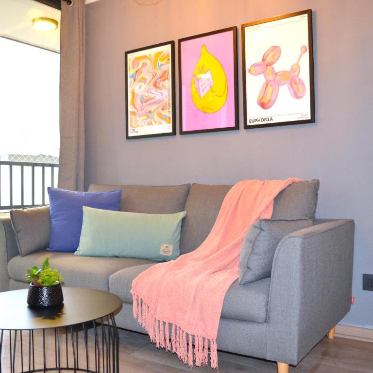 Bello Departamento 2D2B - Estacionamiento Gratuito - Apartamento de 2 dormitorios - 5