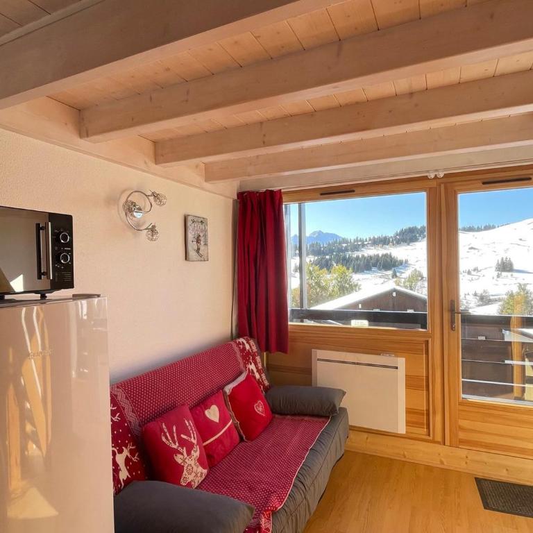 Les Saisies - Appartement 3 pièces pour 8 pers., 2 salles de bains, vue piste, parking - Apartment mit 3 Schlafzimmern - 5