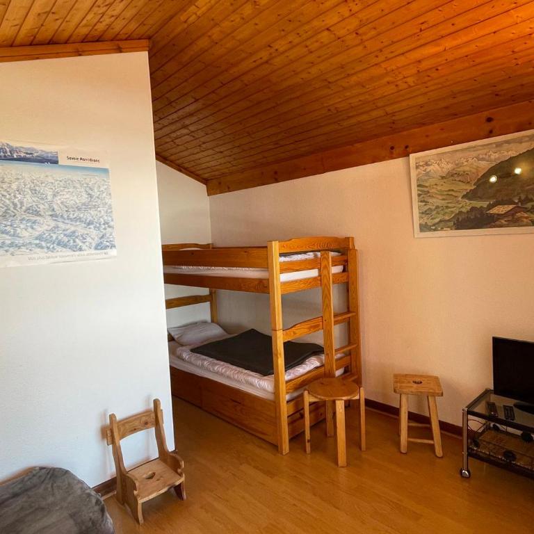 Les Saisies - Appartement 3 pièces pour 8 pers., 2 salles de bains, vue piste, parking - Apartment mit 3 Schlafzimmern - 9