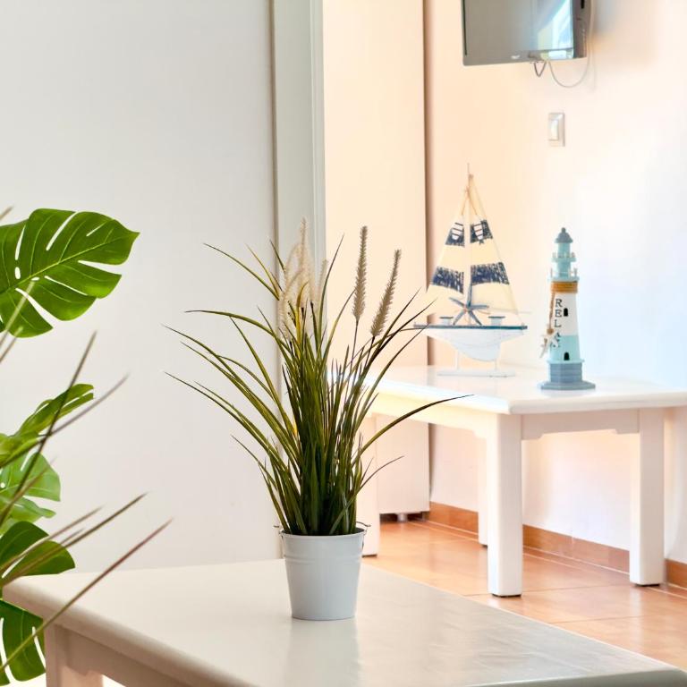 Apartamento vistas al mar y piscina Benalmádena - Apartamento de 1 dormitorio - 40