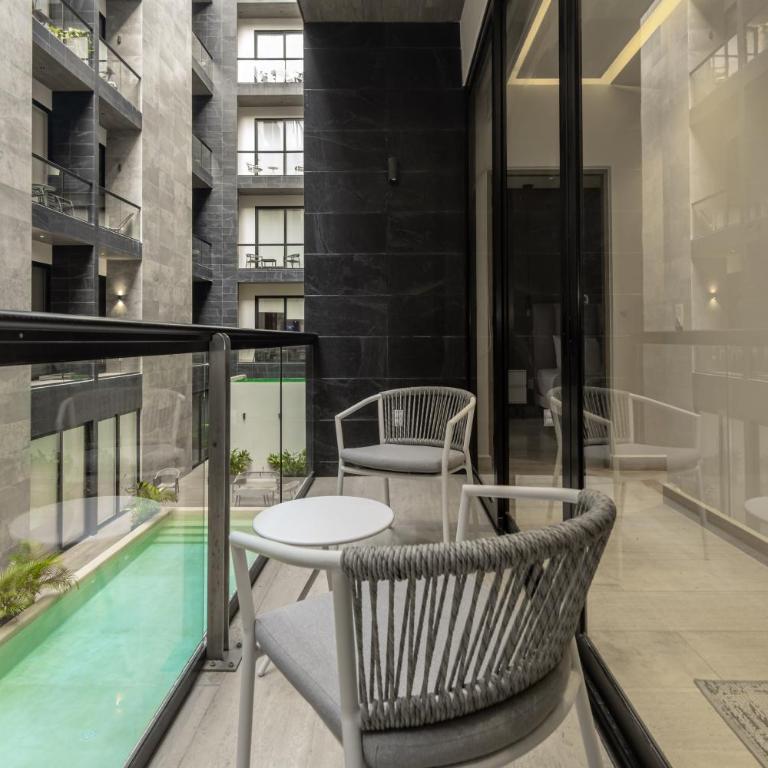 Musa del Carmen By Boutique Apartments MX - Apartamento de 1 dormitorio con balcón - 2