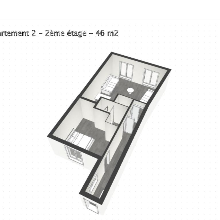 Appartement clair et lumineux au centre de Paris - Appartement 1 Chambre - 33