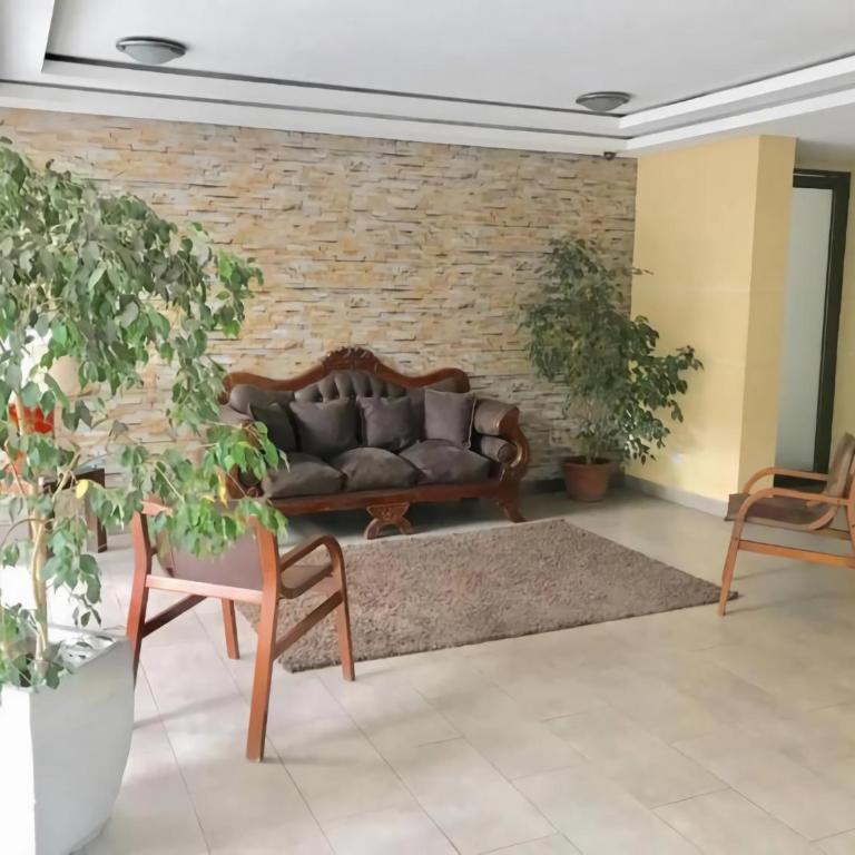 Departamento completo con Vista a la Ciudad, a pasos del Metro Santa Isabel, Barrio Italia, providencia - Apartamento de 1 dormitorio - 35