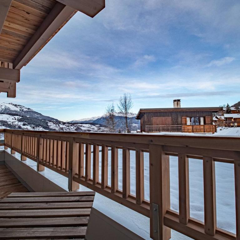 Appartement cosy 2 ch, 7 pers, pied de pistes, parking, wifi - FR-1-356-505 - Apartamento - 14