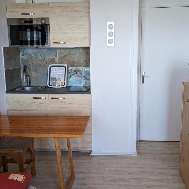 Studio cosy pour 2 personnes avec balcon aux Adrets-Prapoutel - Appartement 1 Chambre - 1