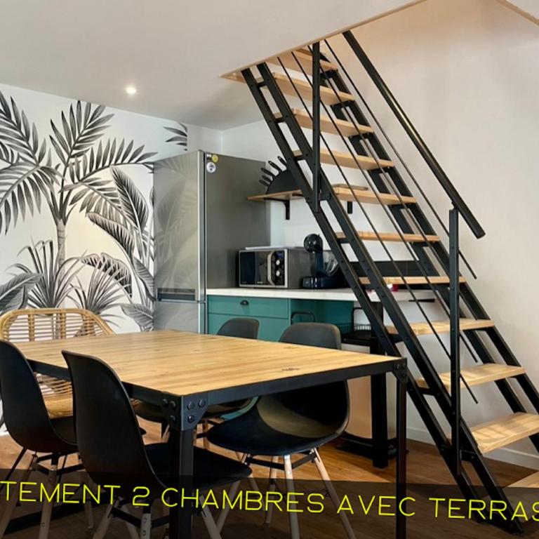 Les Appartements du Pont Joubert - Appartement 2 Chambres avec Terrasse - 4