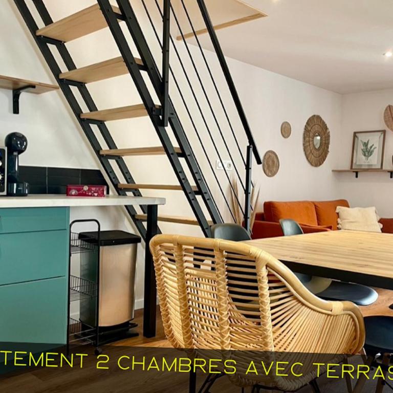 Les Appartements du Pont Joubert - Appartement 2 Chambres avec Terrasse - 5