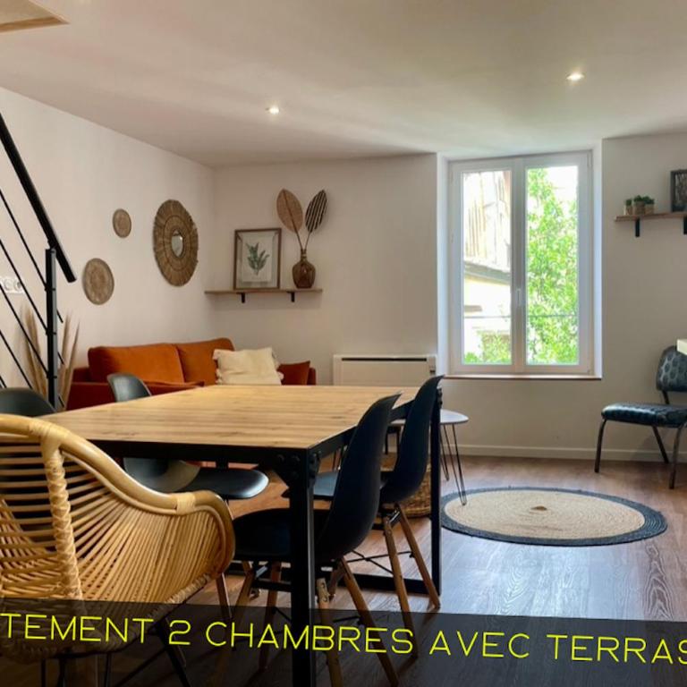 Les Appartements du Pont Joubert - Appartement 2 Chambres avec Terrasse - 6