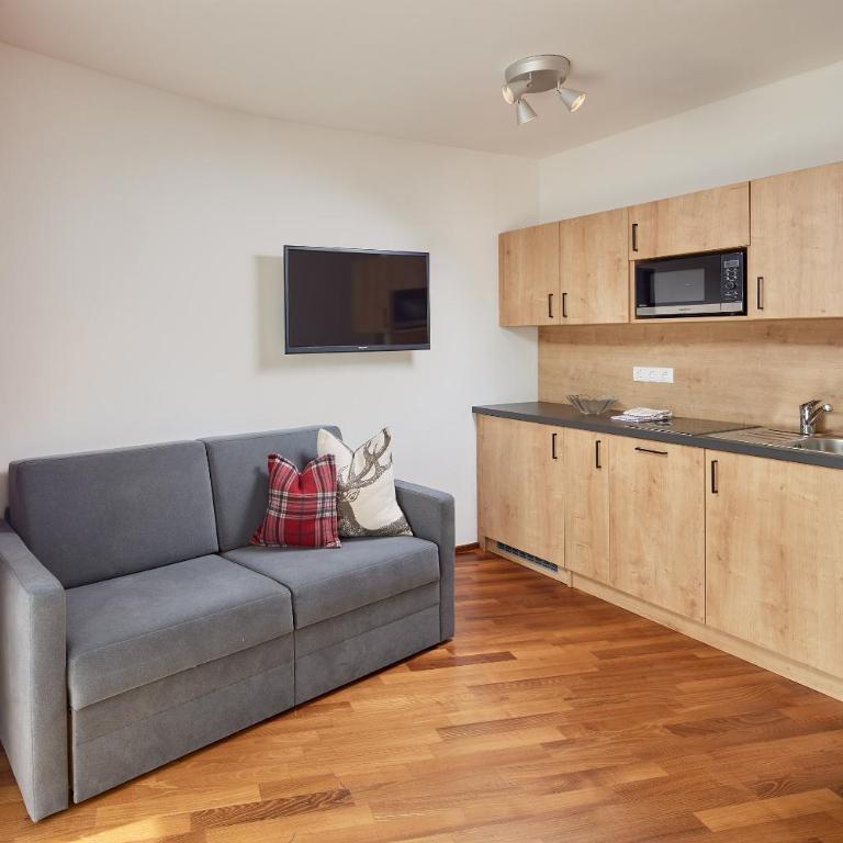 APARTMENT SONNBLICK, Kaprun, Salzburg - inklusive Sommerkarte - Deluxe Studio mit Kingsize-Bett - 5