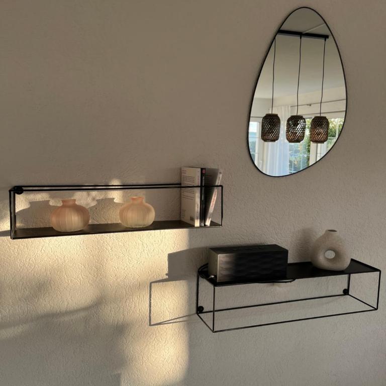 Boho appartement dans villa à Grandson - Deluxe Apartment mit 1 Schlafzimmer und Gartenblick - 11