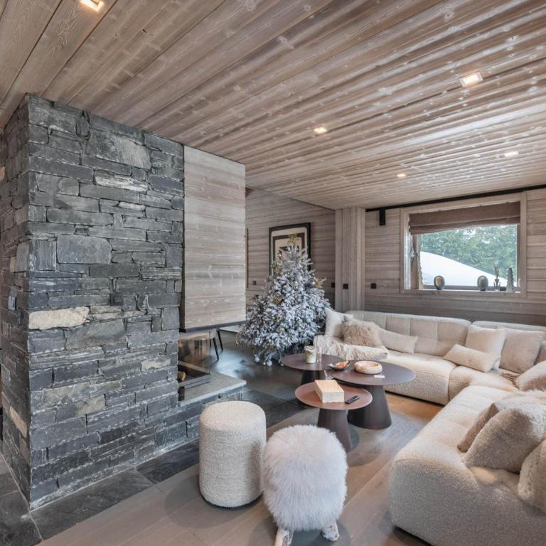Luxueux chalet 6 chambres avec jacuzzi et home-cinéma à Megève, proche centre - FR-1-569-93 - Chalet - 1