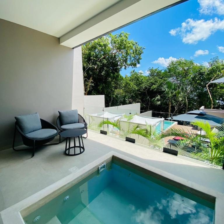 Amaranto Bacalar Hotel Boutique - Suite con piscina privada - 2