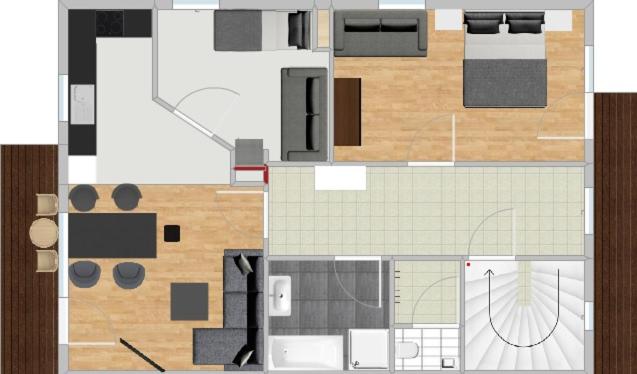 Ferienwohnungen Wies - Apartment mit Balkon - 6