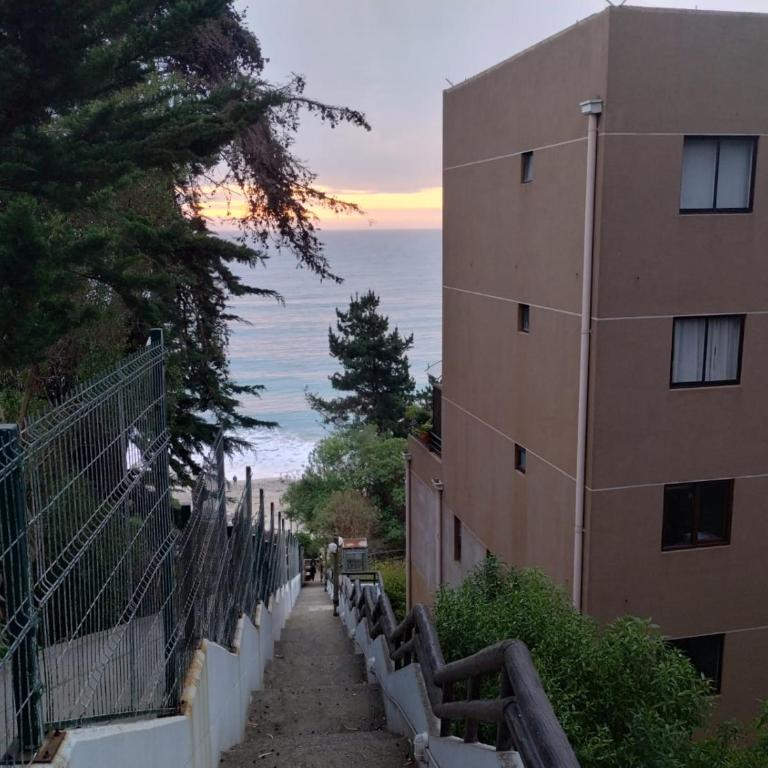 Depto Cau Cau V Region de Valparaíso Full equipado - Two-Bedroom Apartment with Sea View - 8