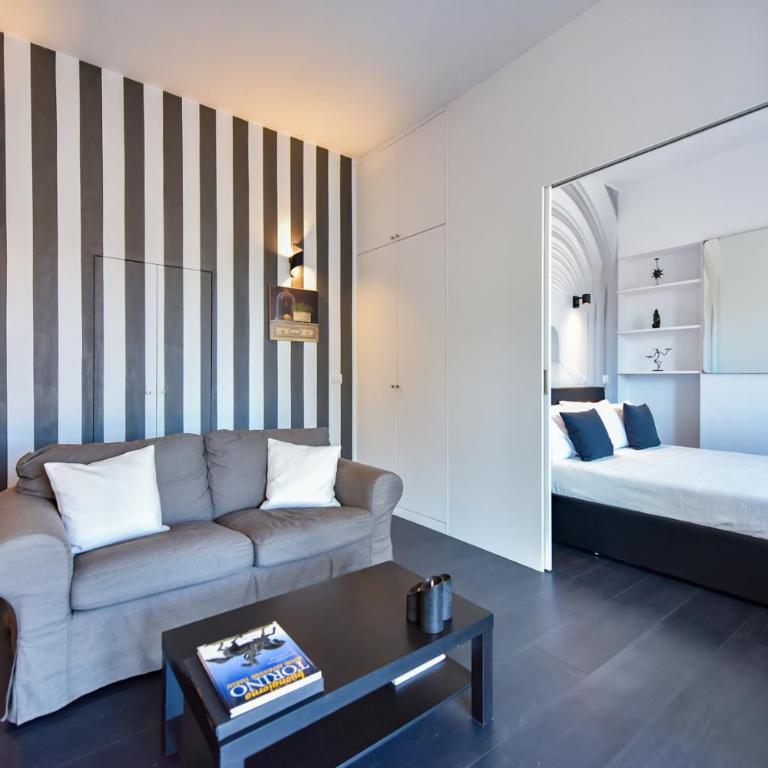 Attico centrale con vista Torino - Appartamento con 1 Camera da Letto - 24