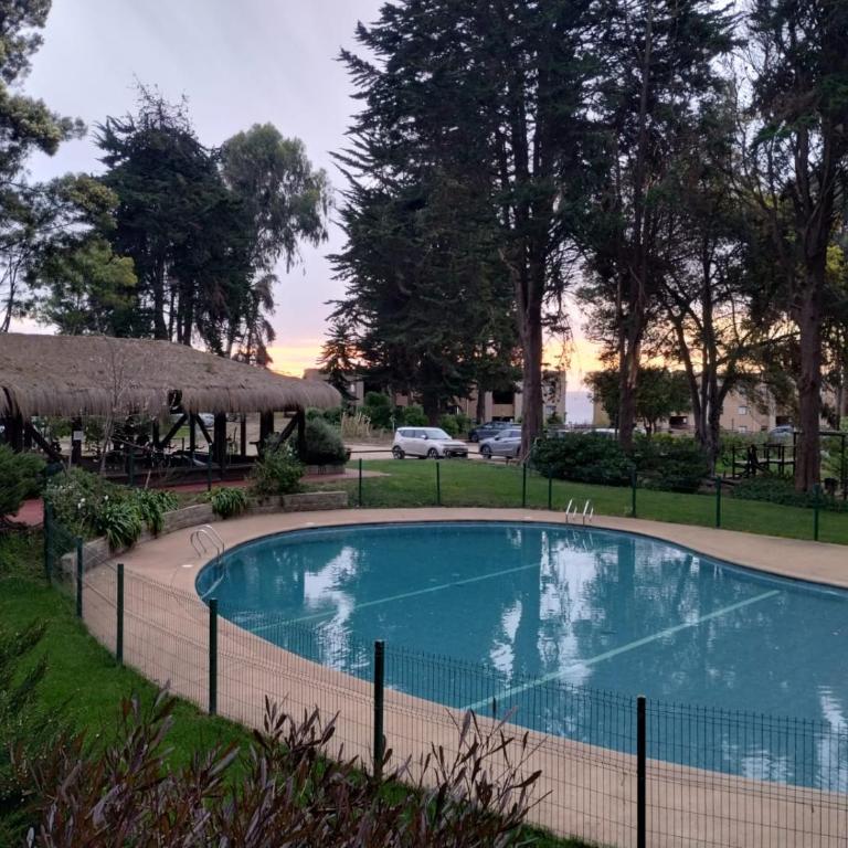 Depto Cau Cau V Region de Valparaíso Full equipado - Two-Bedroom Apartment with Sea View - 20