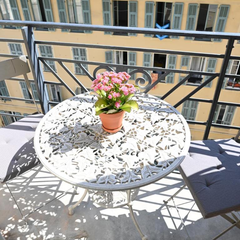 Appartement Gare Nice Ville - Apartamento de 1 Dormitorio con balcón y vistas a la ciudad - 34