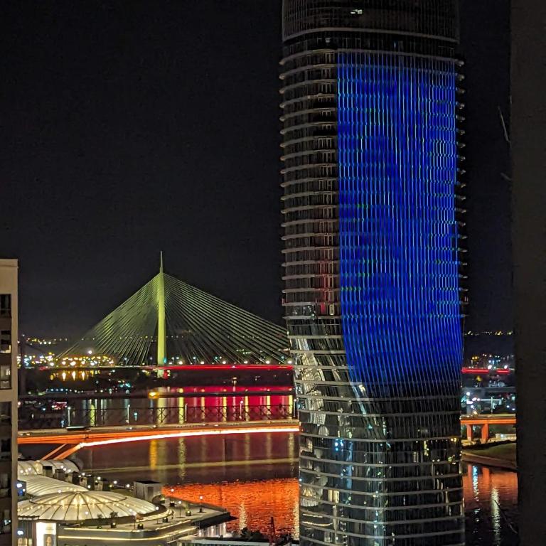 Luxury Belgrade Waterfront top floor Apt with an amazing view - Two-Bedroom Apartment - 3