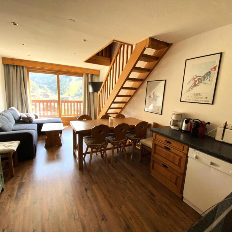 Résidence L'ermitage - Appartement 3 pièces mezzanine pour 6 personnes situé à Méribel centre proche des commerces et des pistes de ski MAE-7944 - Apartment - 13