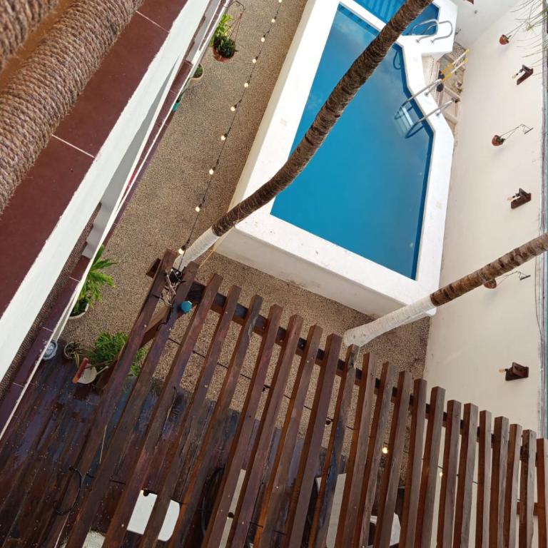 Casa aloha-Isla Holbox - Apartamento con vistas a la piscina - 11