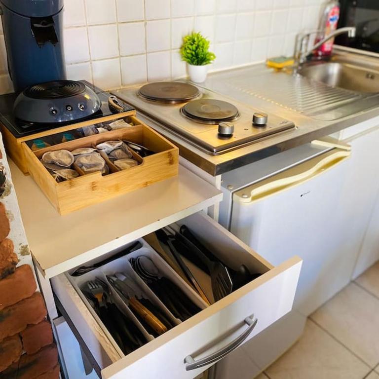 Appart Vintage & son Billard, 300m de la Gare ! - Appartement 2 Chambres - 8