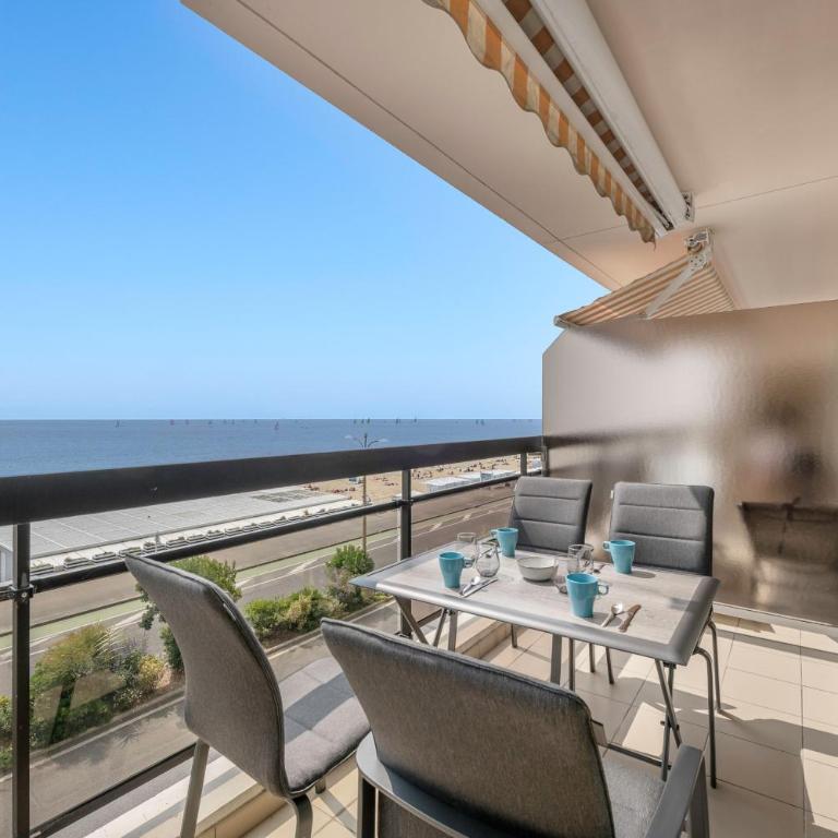 Séjour vue mer pour 4 - 20m plage de la Baule - Apartamento - 12