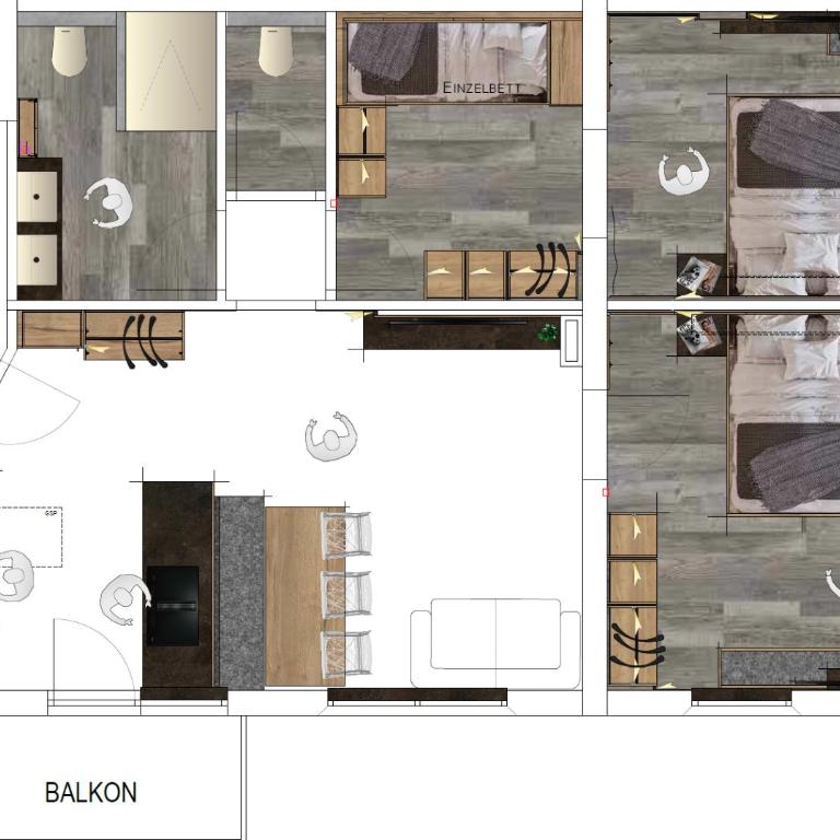 Bergkristall Ladis - Apartment with Balcony - 3