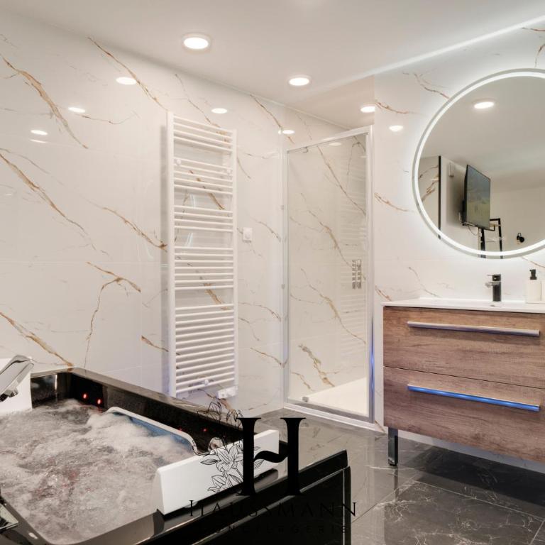 Magnifique Suite Luxe Jacuzzi Centre ville Nancy - Appartement 1 Chambre - 4