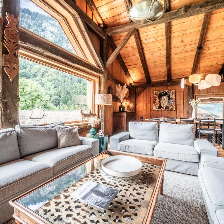 Le Soli 6 Bedroom Period Chalet 1798 Sleeps 12 Morzine - Chalet - 7
