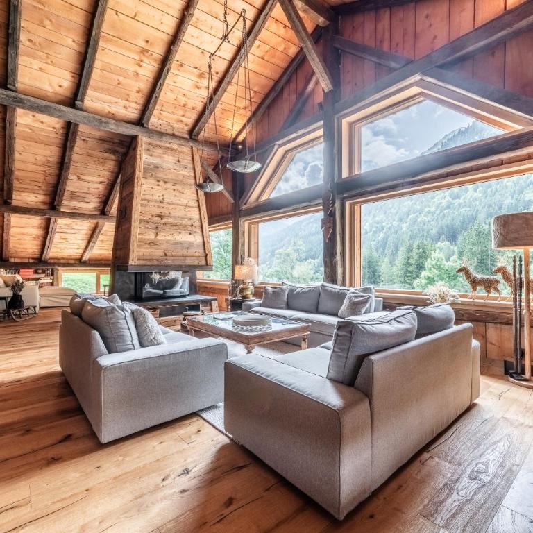 Le Soli 6 Bedroom Period Chalet 1798 Sleeps 12 Morzine - Chalet - 3
