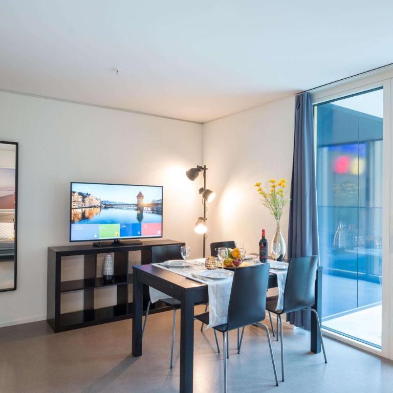 HITrental Allmend Comfort Apartments - Apartment D mit 1 Schlafzimmer und Balkon - 1