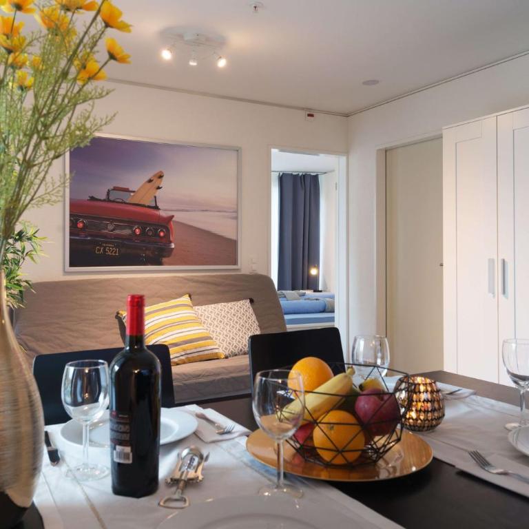 HITrental Allmend Comfort Apartments - Apartment H mit 1 Schlafzimmer und Balkon - 13