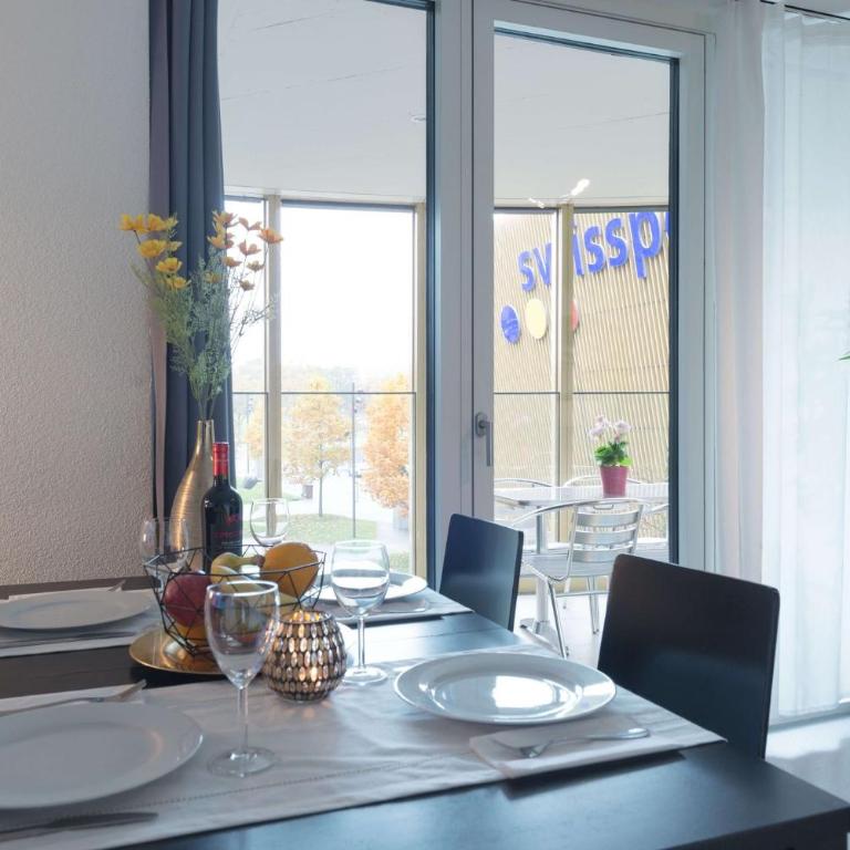 HITrental Allmend Comfort Apartments - Apartment H mit 1 Schlafzimmer und Balkon - 17