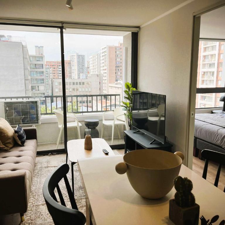 HOM I Luminoso e Inmejorable Depto en Marin Santiago - Apartamento - 1