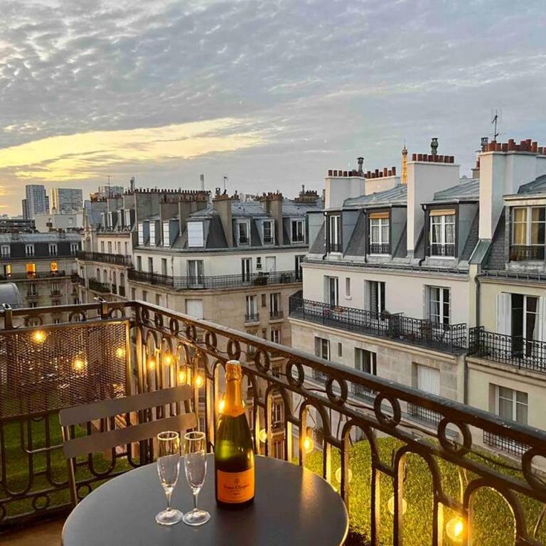 Appartement de charme, terrasse et vue Tour Eiffel - Appartement 1 Chambre - 1