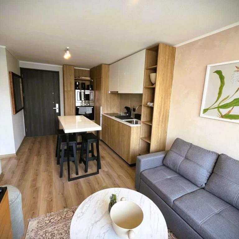 HOM I Amplio y LuminosoDepto 4PAX 2D2B Marin Santiago - Apartamento - 1