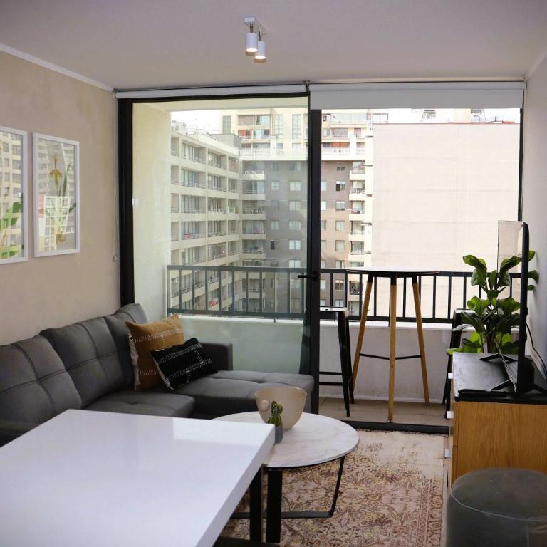 HOM I Amplio y LuminosoDepto 4PAX 2D2B Marin Santiago - Apartamento - 16