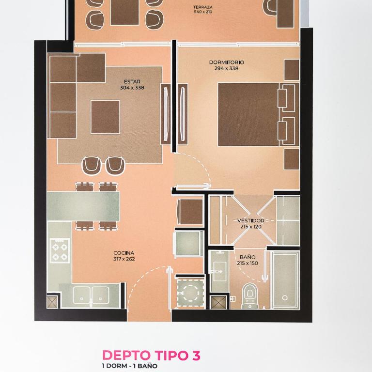 Marina Dunas - Apartamento de 1 dormitorio con balcón - 13