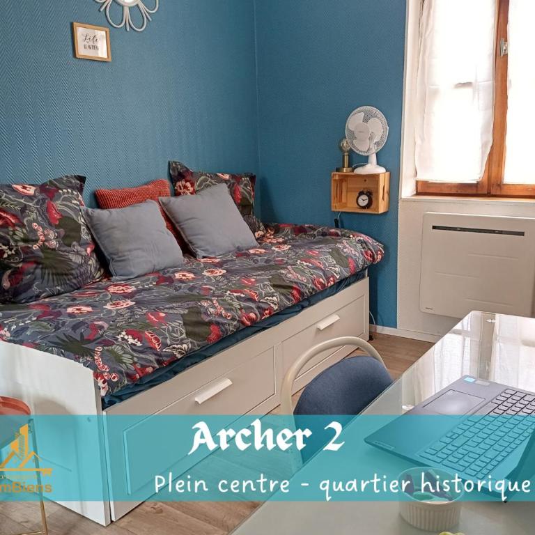 Archer 1er, Plein centre, quartier historique - Apartment mit 1 Schlafzimmer mit Stadtblick - 13