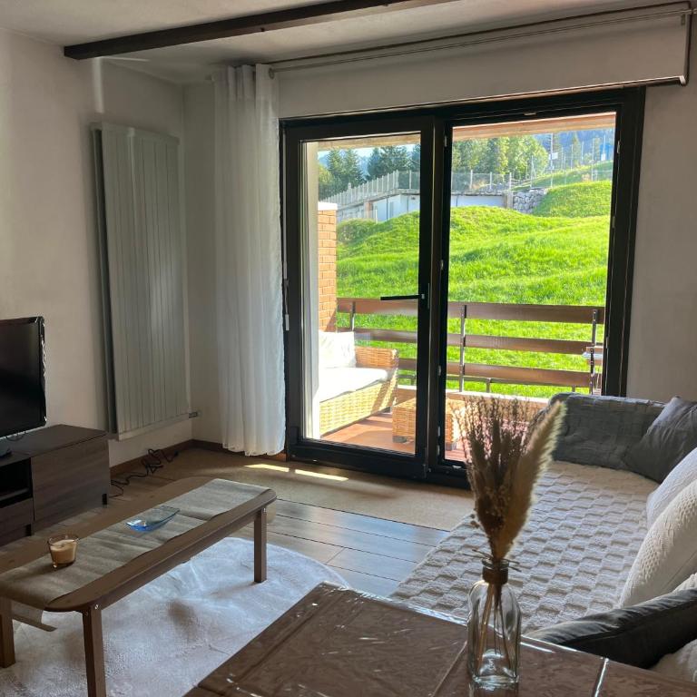 Cosy studio dans le domaine skiable des Portes du Soleil à Torgon - Studio-Apartment mit Balkon - 5