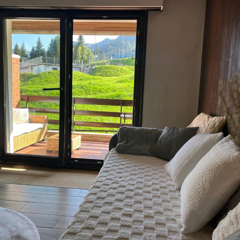 Cosy studio dans le domaine skiable des Portes du Soleil à Torgon - Studio-Apartment mit Balkon - 11
