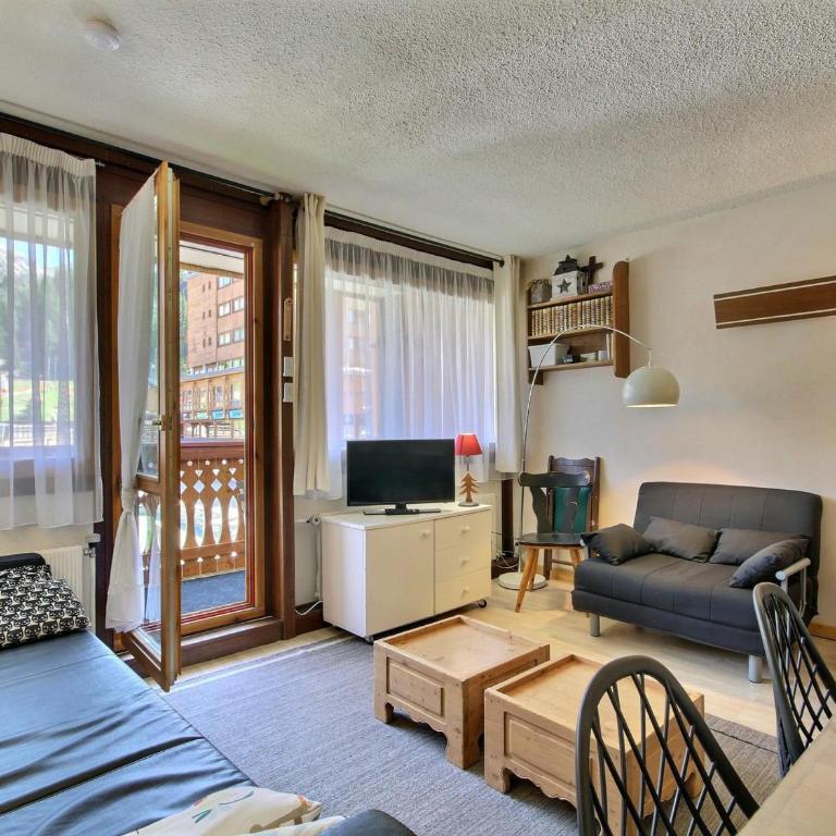 Appartement rénové 3 pièces, 7/8 pers, au pied des pistes avec balcon, La Plagne - Two-Bedroom Apartment - 3