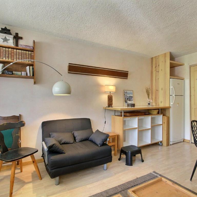 Appartement rénové 3 pièces, 7/8 pers, au pied des pistes avec balcon, La Plagne - Two-Bedroom Apartment - 4