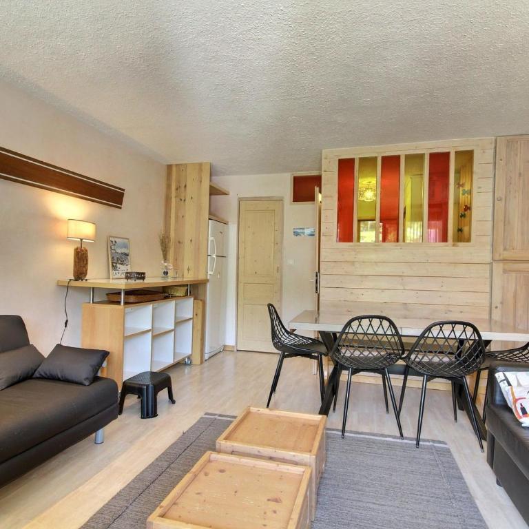 Appartement rénové 3 pièces, 7/8 pers, au pied des pistes avec balcon, La Plagne - Two-Bedroom Apartment - 9